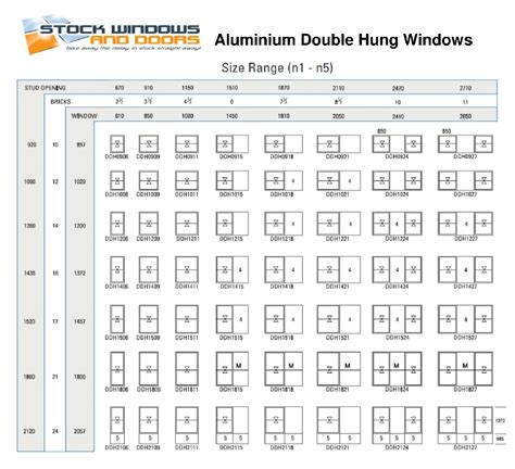 viwinco windows size chart.